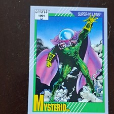 Impel 1991 Marvel Super-Villains Mysterio #70 Base Set Trading Card English picture