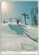 Maggie Valley NC Cataloochee Ski Area View North Carolina Postcard Snow Winter picture