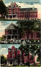 Chillicothe MO Industrial School Cottages Multi-View Postcard 1915 Posted picture
