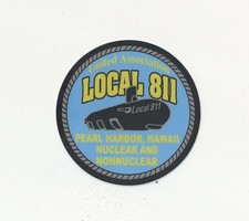 UA PLUMBERS PIPEFITTERS STEAMFITTERS Local 811 PEARL HARBOR  Hawaii Sticker picture