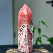 34GNatrual Rhodochrosite Crystal Tower AAA+ Love / Compassion / Light Argentina picture