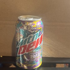 Mountain Dew BAJA PASSIONFRUIT PUNCH Full Unopened Rare HTF NEW YORK 12oz Can picture