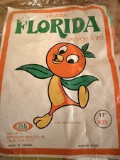 Disney Orange Bird Inflatable Prop Blow Up Display Florida Figure New Old Stock picture