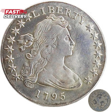 1795 Liberty of the Americas Peace Coin Replica Set with Exquisite Relief Design picture