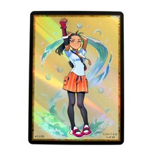 Pokemon Nemona Custom Art Card Holo Limited /20 PokeTrainerVerse picture