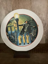THREE VINTAGE 1986 AVON IMAGES OF HOLLYWOOD PLATES WITH MUSICAL STANDS - NO BOX picture