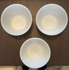 Set of Three Vintage Federal Milk Glass Bowls picture
