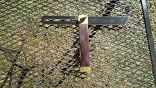 Vintage Brass and Rosewood T bevel tool 10 inches picture