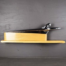 1951 Kaiser Traveler Frazer Vagabond Hood Ornament Chrome picture