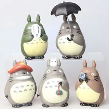 5Pcs Hayao Miyazaki Totoro Handmade Dolphin Adornment Tetro Toys Next Door picture
