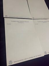Letterhead 10 Sheets Of AMERICAN 1960s Vintage Stationery Unused Lot picture