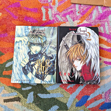 The Art of Angel Sanctuary by Kaori Yuki English Hardcover Volumes 1 & 2 picture