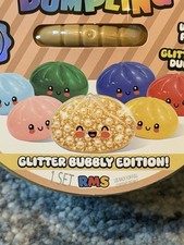 AUTHENTIC RMS CONFIRMED RARE GOLD Crazy Fun Mystery Squishy Dumpling Sealed PICS picture