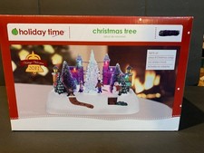 Holiday Time 31741 Victorian Village Musical LED Christmas Tree 2013 picture