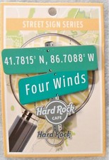HARD ROCK CAFE FOUR WINDS STREET SIGN SERIES PIN # 97780 picture