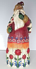 Vintage Jim Shore Heartwood Creek Santa With Pipe Figurine 10