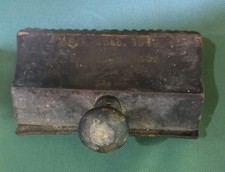 Vintage Antique 1900s Wood Grainer Pattern Graining Tool Roug 1908? picture