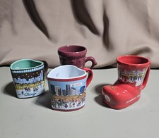 Chicago Christkindlmarket lot of 4 Christmas Mug 2006 2008 2018 2025 picture