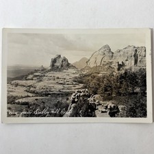 RPPC Arizona Schnebly Hill Road Vintage Photo Postcard Snibley Old Desert Sedona picture