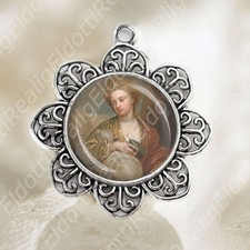 St Agnes Medal Pendant Catholic Patron Saint Religious Jewelry picture