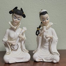 Vintage Ardalt Japan Figurines Musicians Pair picture