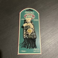 Cottage Collectibles Pouch Pals Emma Cat In Pouch Pin NEW picture