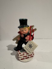 Christopher Radko / Ino Schaller Papier-Mâché Chimney Sweep with Piglet picture