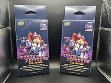 Upper Deck Transformers The Movie 40th Anniversary 2 Packs  picture