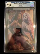 Hellwitch Vs Lady Death #1 - Cuddle METAL Edition Limited To 50 (45/50) CGC 9.8 picture