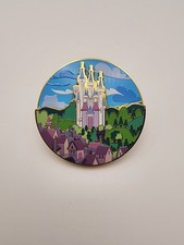 Disney Princess Castle Day & Night Spinner Blind Box Pin - Cinderella picture