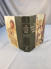 Vintage Tyndale The Children's Living Bible 1973 Book Paraphrased Illustrated picture