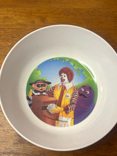 Vintage McDonald’s 1991 Ronald McDonald Characters Promotional Plastic Bowl picture