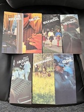 President Richard Nixon Political Campaign Pamphlets Slogans Vietnam War Buttons picture