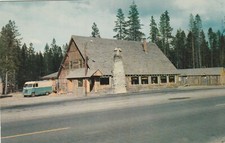Vintage Postcard HALFWAY HOUSE Restaurant Crescent OR Oregon picture