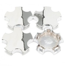 4pcs Wheel Center Caps Compatible with 2000-2004 Corvette C5 Z06 Chrome Cente... picture