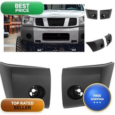 HECASA Front Bumper End Cap Cover Compatible 2004-2007 Nissan Pathfinder picture