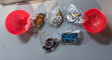 All 5 Jack in the Box 75th Anniversary Collectible Pins picture
