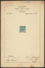 Photo:Young Ladd Coffin Lundborg Tally Ho Perfumery Trademark 1882 picture
