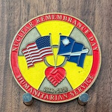 Enewetak Atoll Nuclear Remembrance Marshall Islands Flag Challenge Coin  1#40 picture