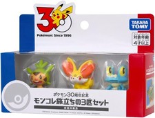 Takara Tomy Pokemon Moncolle Kalos 3 Figure Set 30th Anniversary 4904810098683 picture