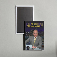 Late Show with David Letterman Mini TV Show Poster Fridge Locker Magnet picture