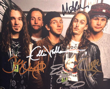 Eddie Vedder & PEARL JAM: FULL BAND Signed 8x10