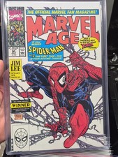 Marvel Age 90 Spider-Man 1990 Todd McFarlane NM picture