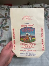 Sooner Select 5LB Paper Flour Bag Ozmun & Co Oklahoma City & Lawton, Oklahoma picture