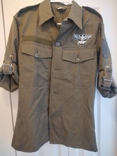 Vintage Austrian Federal Armed Forces Eagle Military Uniform 1986 LG Great Cond picture