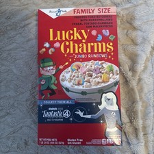 Lucky Charms X Fantastic 4 Movie Promo #2 Invisible Woman (Full) Giant Size 27oz picture