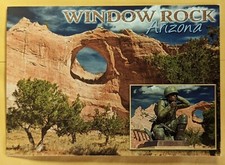  Postcard AZ: Window Rock Navajo Tribal Park. Arizona picture