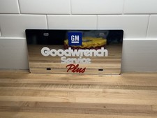 Goodwrench Service Plus License Plate Mirror  Chrome picture