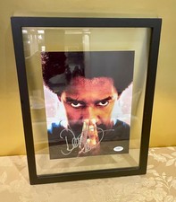 SIGNED DENZEL WASHINGTON 8x10 PHOTO “HE GOT GAME” AUTHENTIC- JSA COA-PRISTINE picture