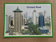 Postcard Singapore Orchard Road Hotels Offices Aerial View PC picture